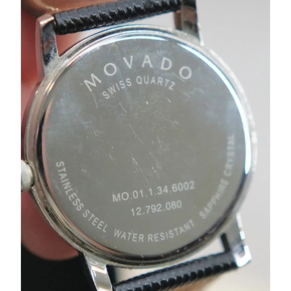 Movado Swiss Museum Black Men's Watch